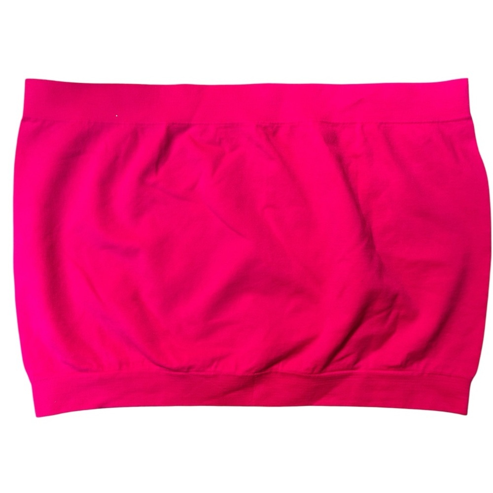 Bright Pink Bandeau Bralette